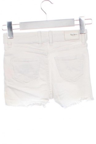 Pantaloni scurți pentru copii Pepe Jeans, Mărime 7-8y/ 128-134 cm, Culoare Alb, Preț 72,99 Lei
