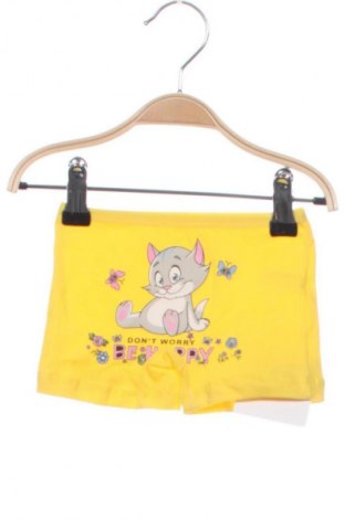 Детски къс панталон Unbranded, Размер 18-24m/ 86-98 см, Цвят Жълт, Цена 6,64 €