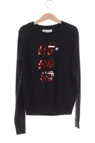 Kinderpullover H&M, Größe 10-11y/ 146-152 cm, Farbe Schwarz, Preis € 7,99