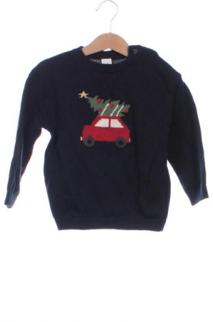 Детски пуловер H&M, Размер 18-24m/ 86-98 см, Цвят Син, Цена 7,15 €