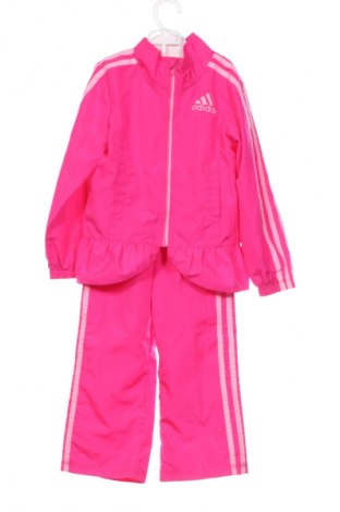 Детски спортен екип Adidas, Размер 2-3m/ 56-62 см, Цвят Розов, Цена 18,66 €