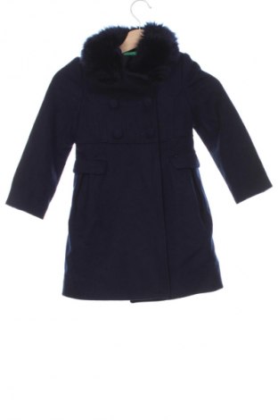 Детско палто United Colors Of Benetton, Размер 3-4y/ 104-110 см, Цвят Син, Цена 7,35 €