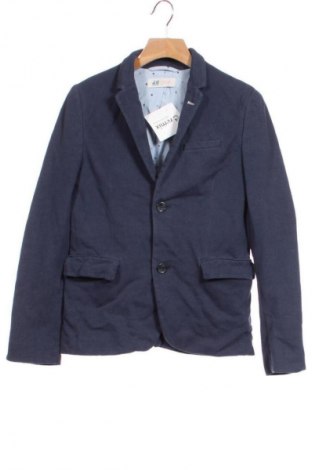 Детско сако H&M, Размер 9-10y/ 140-146 см, Цвят Син, Цена 12,27 €