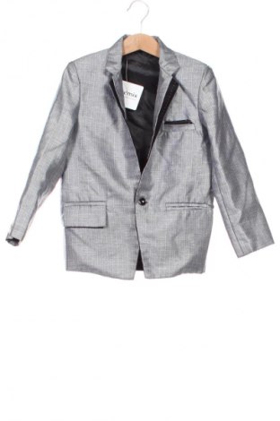 Kindersakko Unbranded, Größe 5-6y/ 116-122 cm, Farbe Silber, Preis € 4,99