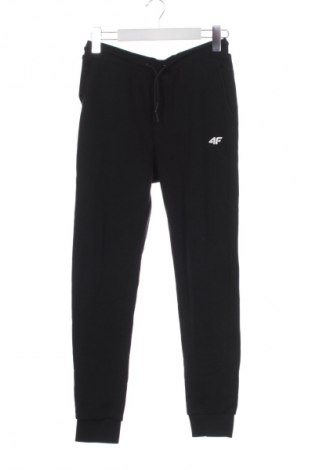 Детско спортно долнище 4F, Размер 11-12y/ 152-158 см, Цвят Черен, Цена 16,80 €