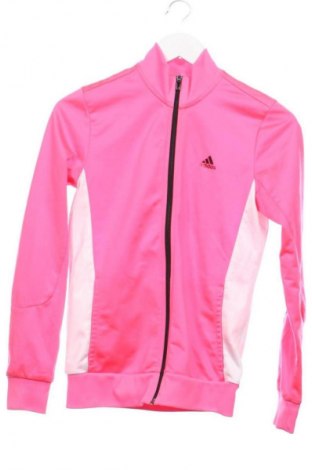 Детско спортно горнище Adidas, Размер 12-13y/ 158-164 см, Цвят Розов, Цена 17,38 €