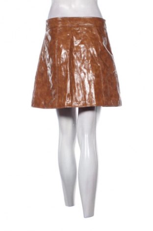 Fustă de piele H&M, Mărime M, Culoare Maro, Preț 57,99 Lei