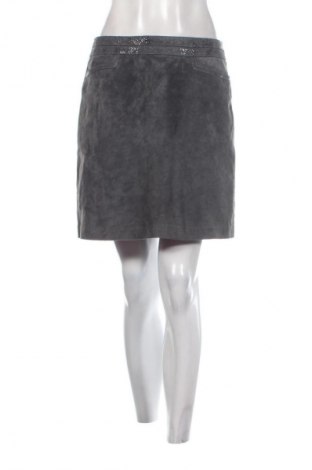 Кожена пола Hallhuber, Размер M, Цвят Сив, Цена 23,00 €