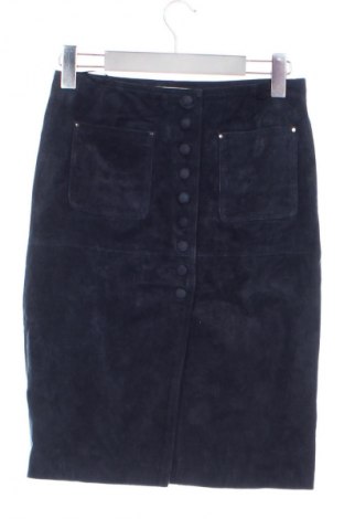 Δερμάτινη φούστα Mango, Μέγεθος S, Χρώμα Μπλέ, Τιμή 25,99 €