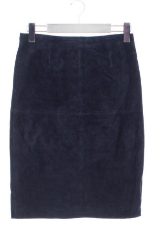 Δερμάτινη φούστα Mango, Μέγεθος S, Χρώμα Μπλέ, Τιμή 25,99 €