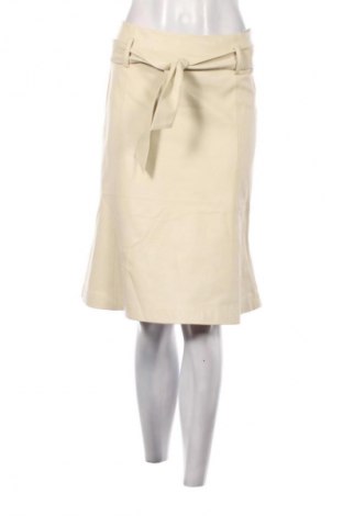 Δερμάτινη φούστα Weekend Max Mara, Μέγεθος M, Χρώμα  Μπέζ, Τιμή 144,99 €