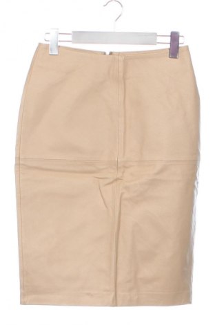 Δερμάτινη φούστα Newport News, Μέγεθος XS, Χρώμα Εκρού, Τιμή 15,00 €