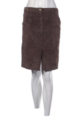 Δερμάτινη φούστα La Redoute, Μέγεθος M, Χρώμα Καφέ, Τιμή 49,73 €