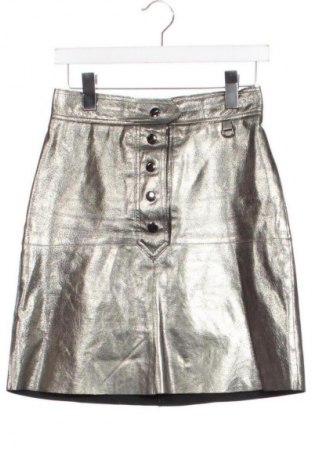 Kožená sukňa  Zara, Veľkosť XS, Farba Zelená, Cena  26,95 €