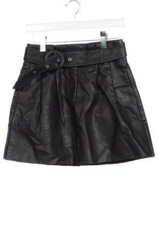 Fustă de piele Zara, Mărime XS, Culoare Negru, Preț 31,99 Lei