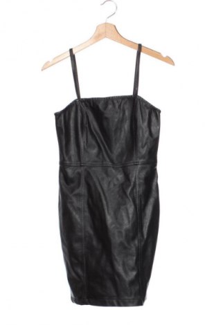Кожена рокля H&M Divided, Размер M, Цвят Черен, Цена 12,27 €
