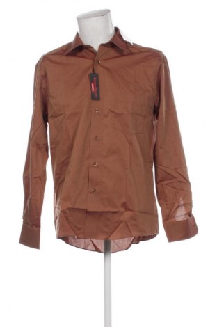 Pánská košile  Cotton Island, Velikost M, Barva Hnědá, Cena  999,00 Kč