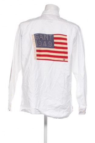 Męska koszula Gant, Rozmiar XL, Kolor Biały, Cena 113,99 zł