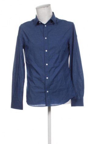Мъжка риза H&M, Размер M, Цвят Син, Цена 8,18 €