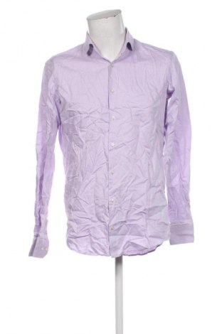Herrenhemd Hugo Boss, Größe M, Farbe Lila, Preis € 35,99