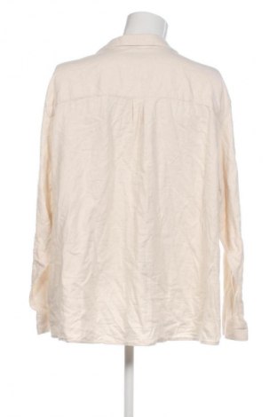 Ανδρικό πουκάμισο Kiabi, Μέγεθος 5XL, Χρώμα Εκρού, Τιμή 8,99 €