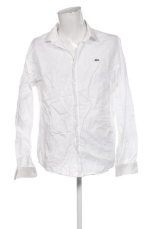 Ανδρικό πουκάμισο Lacoste, Μέγεθος XXL, Χρώμα Λευκό, Τιμή 35,99 €