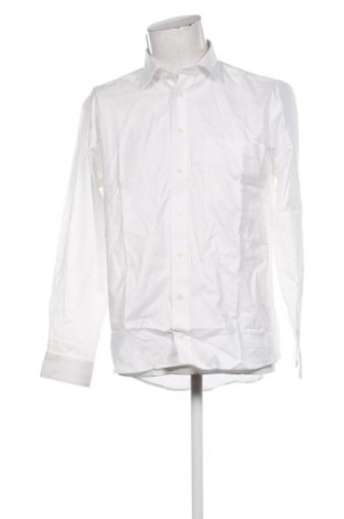 Ανδρικό πουκάμισο Larusso, Μέγεθος L, Χρώμα Λευκό, Τιμή 14,99 €