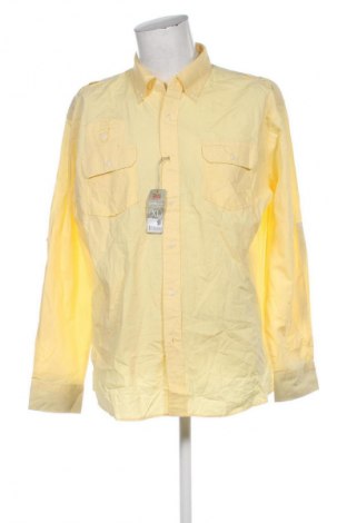 Ανδρικό πουκάμισο Rivers, Μέγεθος XL, Χρώμα Κίτρινο, Τιμή 11,99 €