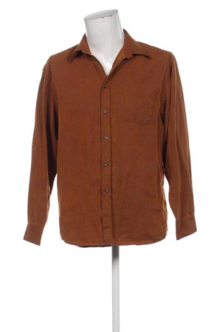 Мъжка риза Selected, Размер M, Цвят Кафяв, Цена 16,87 €