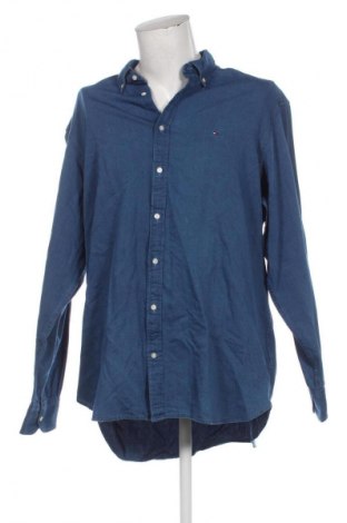 Męska koszula Tommy Hilfiger, Rozmiar XXL, Kolor Niebieski, Cena 452,99 zł
