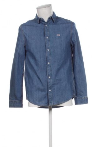 Férfi ing Tommy Jeans, Méret S, Szín Kék, Ár 13 529 Ft
