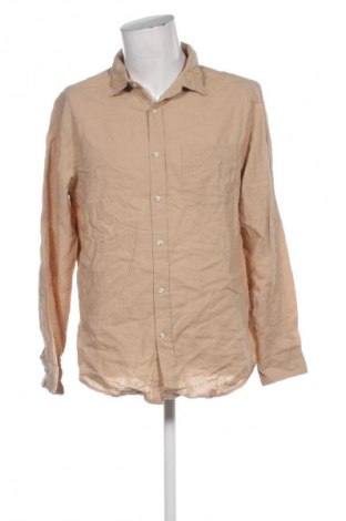Мъжка риза Unbranded, Размер XXL, Цвят Бежов, Цена 3,06 €