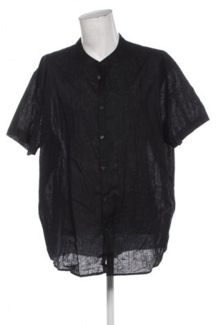 Ανδρικό πουκάμισο Watson's, Μέγεθος 5XL, Χρώμα Μαύρο, Τιμή 19,99 €