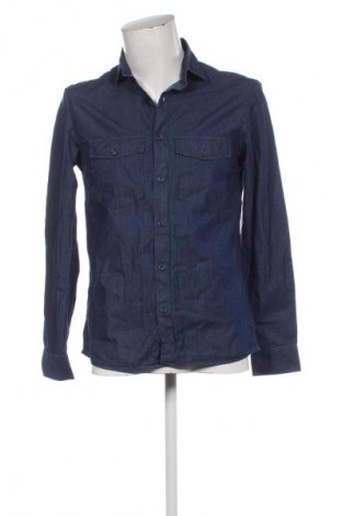 Мъжка риза Zara, Размер M, Цвят Син, Цена 8,69 €