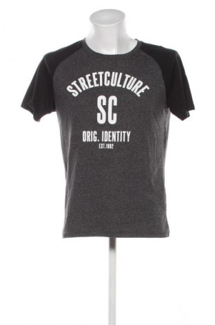 Ανδρικό t-shirt FSBN, Μέγεθος L, Χρώμα Γκρί, Τιμή 9,99 €