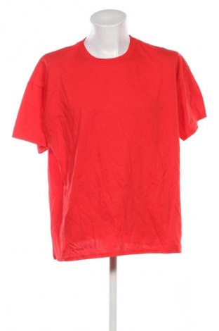Мъжка тениска Fruit Of The Loom, Размер XXL, Цвят Червен, Цена 4,60 €