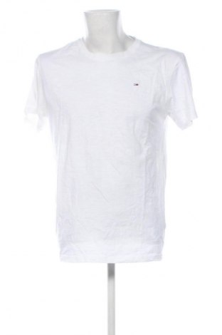 Tricou de bărbați Hilfiger Denim, Mărime XL, Culoare Alb, Preț 88,99 Lei