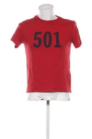 Мъжка тениска Levi's, Размер S, Цвят Червен, Цена 11,75 €