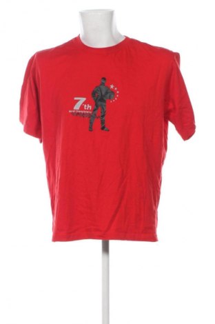 Męski T-shirt Michael Schumacher, Rozmiar XXL, Kolor Czerwony, Cena 14,99 zł