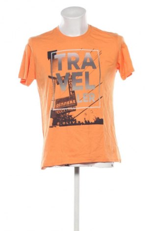 Ανδρικό t-shirt S.Oliver, Μέγεθος L, Χρώμα Πορτοκαλί, Τιμή 9,99 €