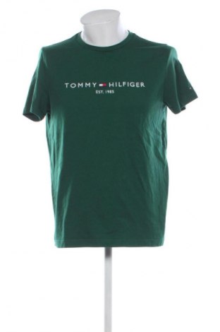 Tricou de bărbați Tommy Hilfiger, Mărime XL, Culoare Verde, Preț 102,99 Lei