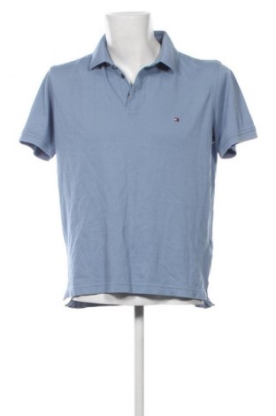 Męski T-shirt Tommy Hilfiger, Rozmiar XL, Kolor Niebieski, Cena 139,99 zł