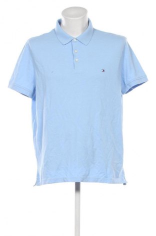 Męski T-shirt Tommy Hilfiger, Rozmiar XXL, Kolor Niebieski, Cena 125,99 zł
