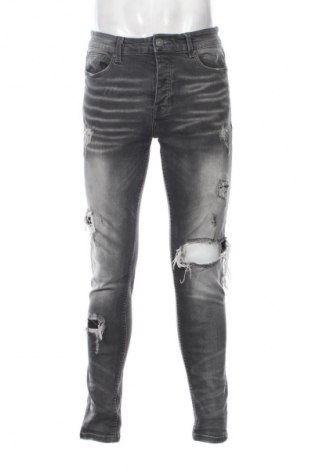 Pánské džíny  Boohoo, Velikost L, Barva Šedá, Cena  229,00 Kč