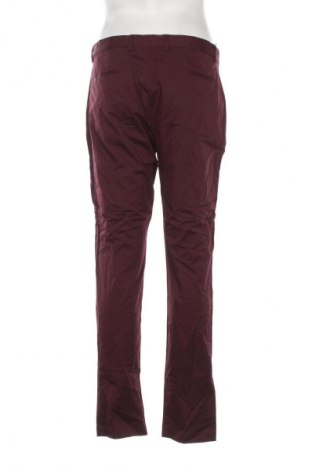 Męskie spodnie T.M.Lewin, Rozmiar L, Kolor Czerwony, Cena 122,99 zł