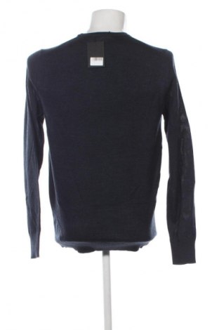 Férfi pulóver Bruun & Stengade, Méret L, Szín Kék, Ár 27 329 Ft
