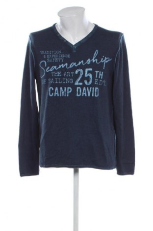 Мъжки пуловер Camp David, Размер L, Цвят Син, Цена 23,00 €