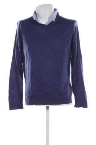 Мъжки пуловер Pierre Cardin, Размер M, Цвят Син, Цена 6,64 €