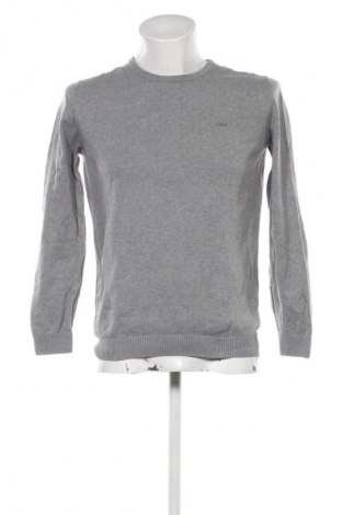 Herrenpullover S.Oliver, Größe M, Farbe Grau, Preis 13,99 €