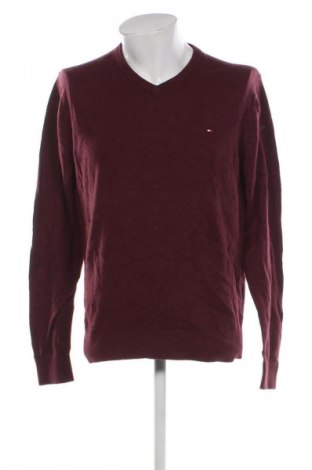Męski sweter Tommy Hilfiger, Rozmiar L, Kolor Czerwony, Cena 165,99 zł